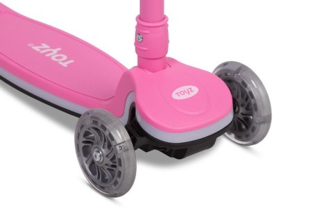 HULAJNOGA 3-KOŁOWA CARBON PINK