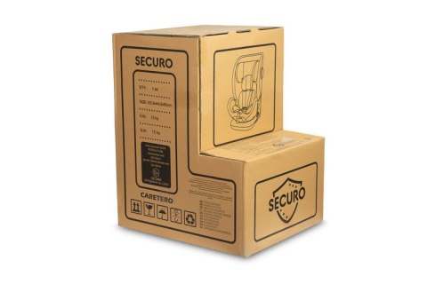 FOTELIK SECURO I-SIZE BURGUNDY (40-150)