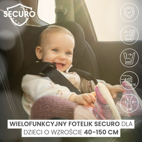 FOTELIK SECURO I-SIZE BURGUNDY (40-150)